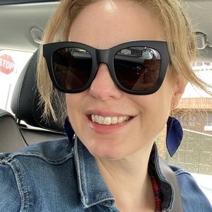 Quay After Hours Sunglasses in Matte Black/Smoke